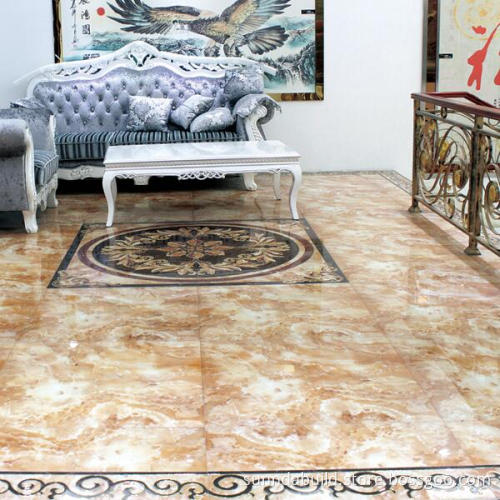 factory price lobby decorative ceramic floor tile with flower design